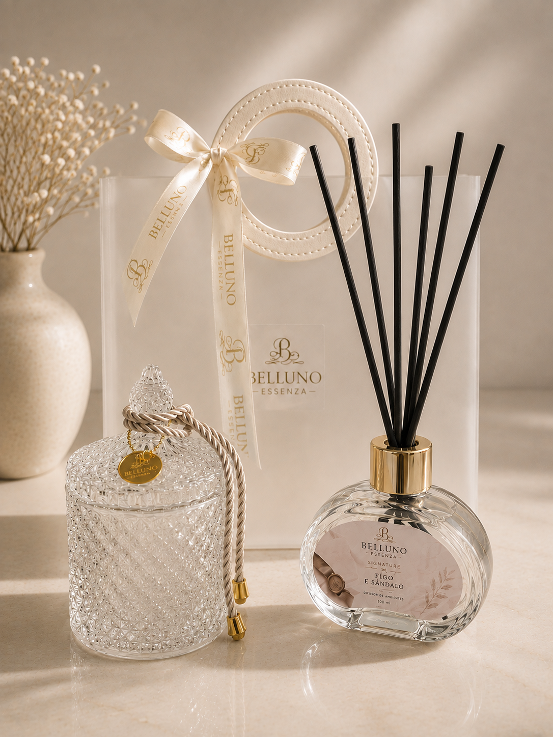 Kit difusor e vela Belluno Essenza